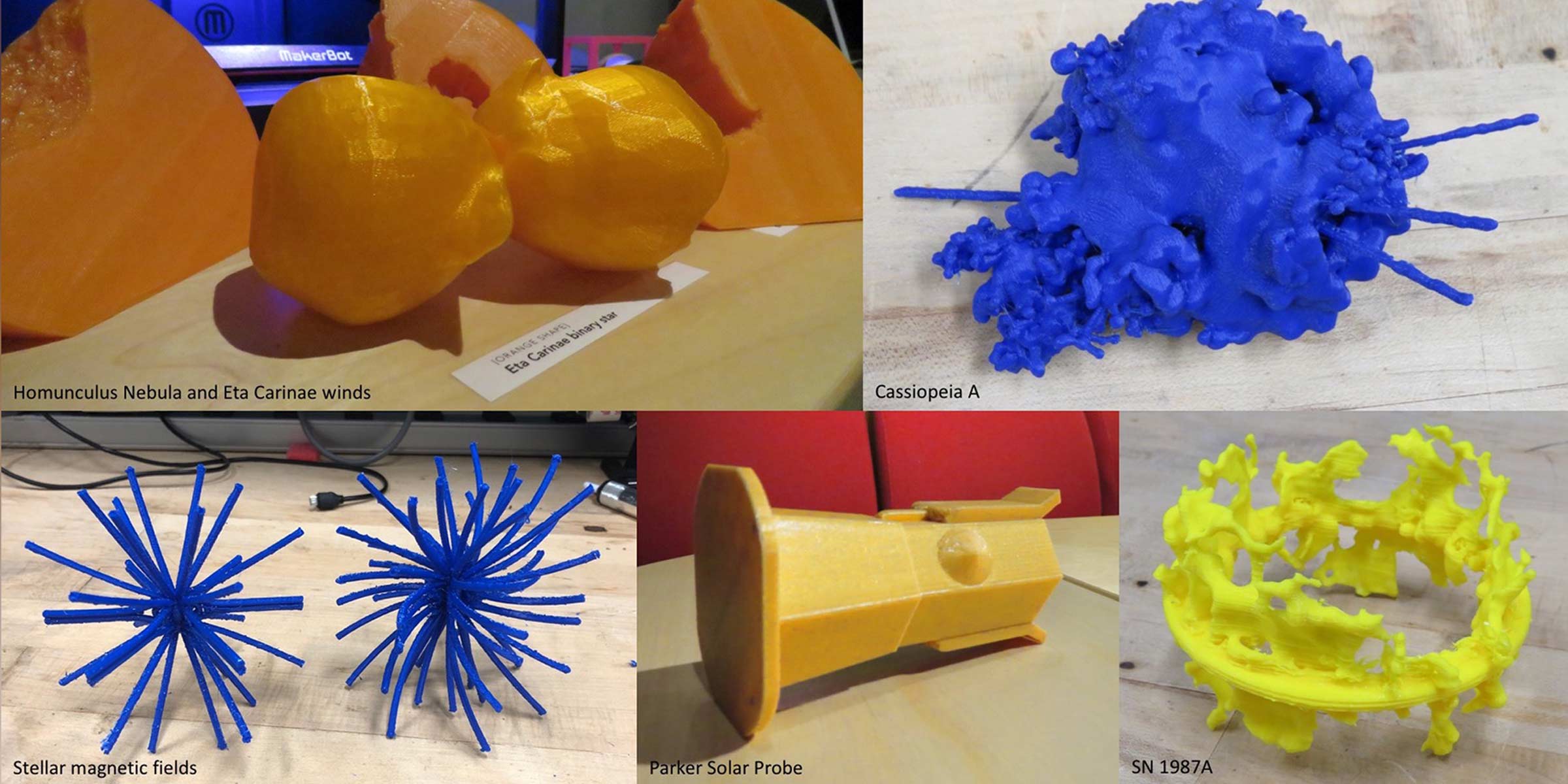 3D Printed Astrophysical Objects
