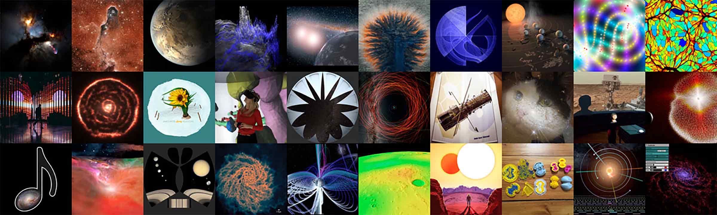 Mosaic Image of Artwork