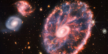 Cartwheel Galaxy (NIRCam and MIRI Composite Image)