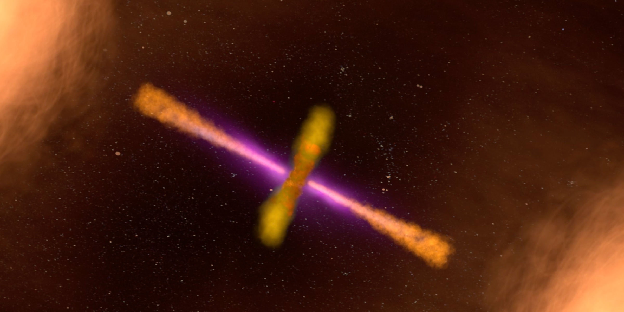 Jets and disk from a black hole in Gamma Rays