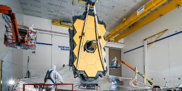 Webb Space Telescope in clean room