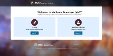 Screen shot of MyST Database