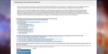 Screen shot of MyST Database