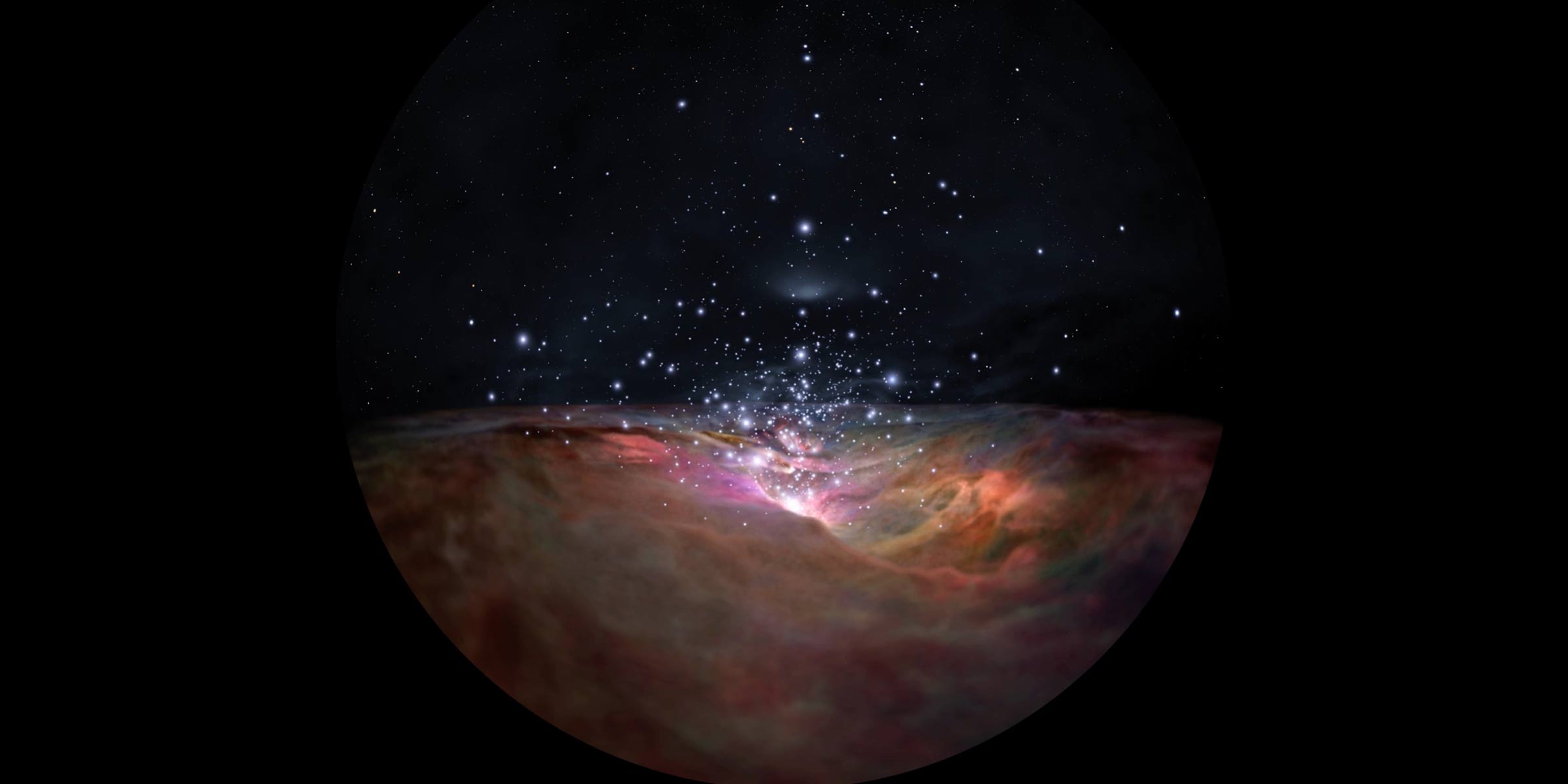 Orion Nebula in Visible Light