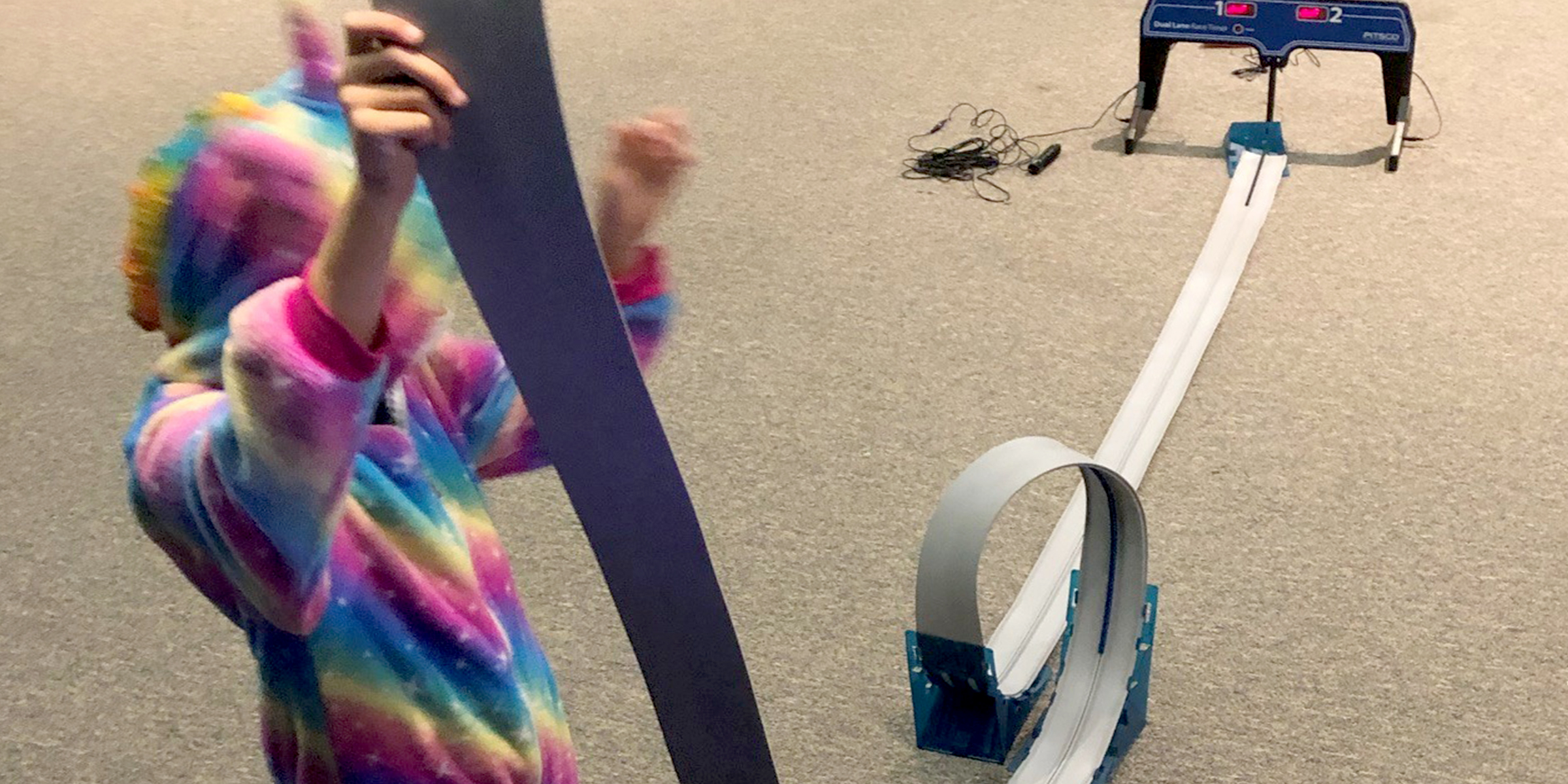 Astrolympics sports track hands-on activity