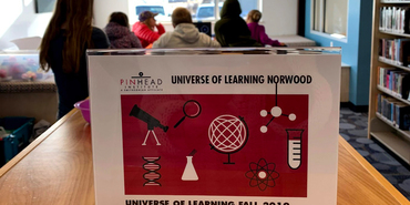 Pinhead Institute Programming sign